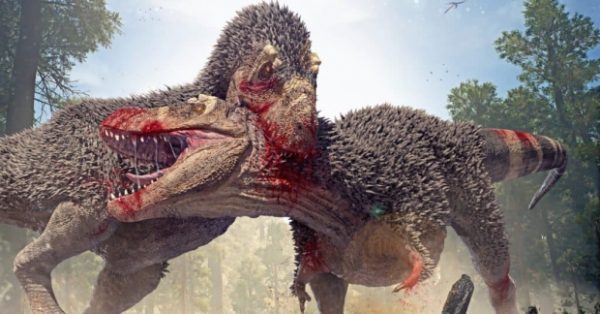 Tyrannosaurus vs Allosaurus