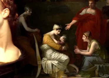 classical queen who cursed a trojan fleet