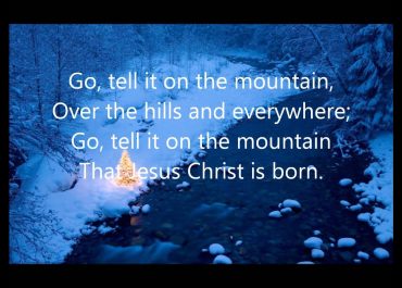 go tell it on the mountain lyrics